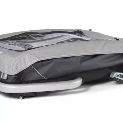 Croozer Kid Keeke 2 Kinderanhänger -Croozer Verkäufe 121001620 croozer kid keeke 2 gefaltet stone grey 2020 web 1000 x 1000