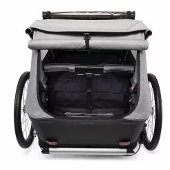 Croozer Kid Keeke 2 Kinderanhänger -Croozer Verkäufe 121001620 croozer kid keeke 2 kofferraum stone grey 2020 web 1000 x 1000