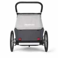 Croozer Kid Keeke 2 Kinderanhänger -Croozer Verkäufe 121001620 croozer kid keeke 2 rueck stone grey 2020 web 1000 x 1000