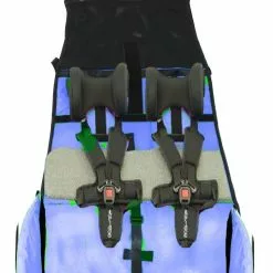 Qeridoo Rückenlehne Für KidGoo2 BLAU (ohne Kopfstütze)