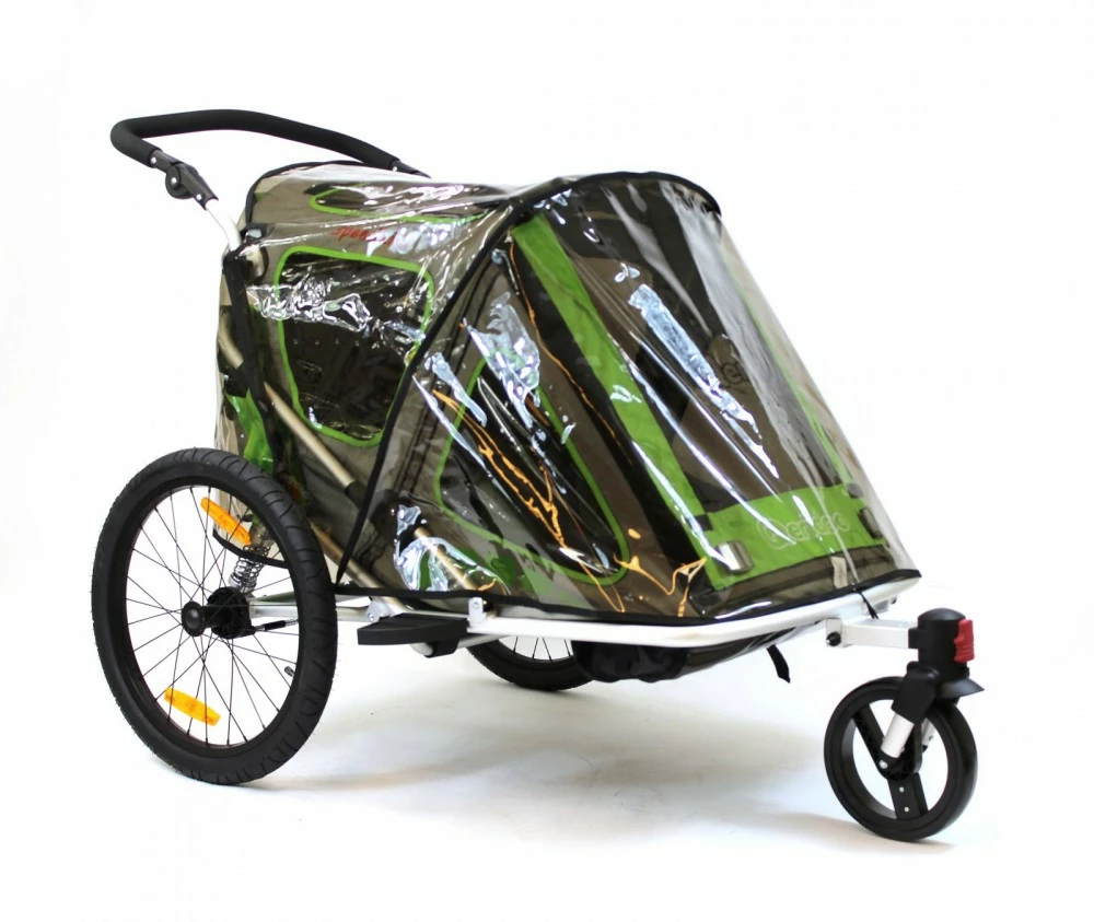Qeridoo Regenschutz Regenverdeck Für Fahrradanhänger Speedkid2 1 Qeridoo Regenschutz Regenverdeck Für Fahrradanhänger Speedkid2