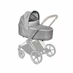 Cybex PRIAM 3 Lux Kinderwagenaufsatz Koi -Croozer Verkäufe cyb 19 y315 eu koi priam luxcarrycot onframe chro topview ausgegraut 1663526863c0b570