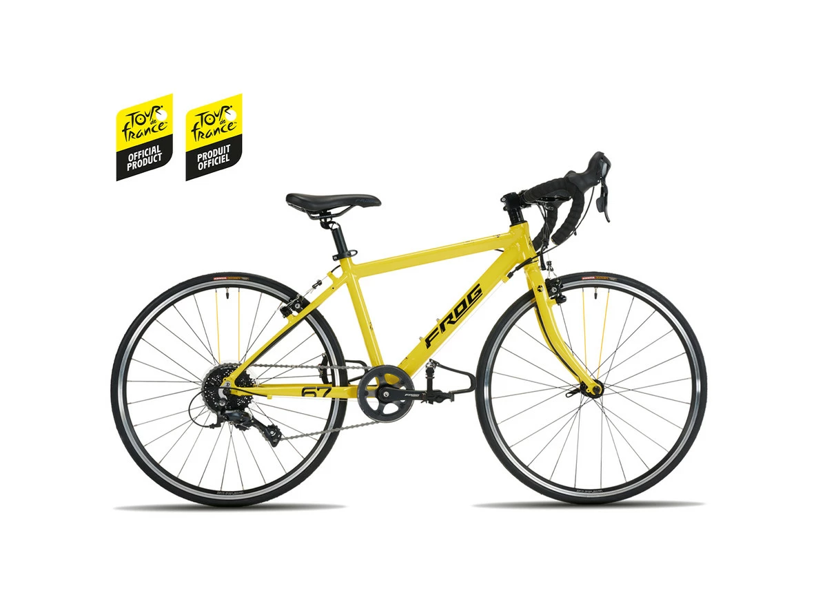 Frog Bikes Frog Road 67 TDF Yellow 1 Frog Bikes Frog Road 67 TDF Yellow