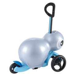 Microlino Kinderroller Blau Mit Luftsitz -Croozer Verkäufe microlino blau luftsitz hinten seite8aa85