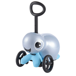 Microlino Kinderroller Blau Mit Luftsitz