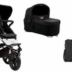 Mountain Buggy Terrain 2018 Onyx Incl. Babyschale Und Elterntasche