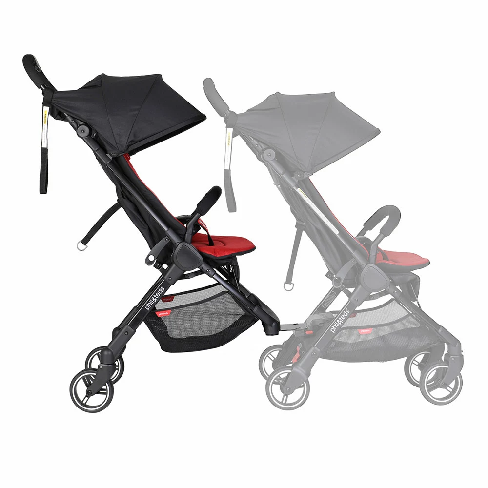 Phil&teds Double Kit Zweitsitz Für Go™ (2020+) Kinderwagen 2 Phil&teds Double Kit Zweitsitz Für Go™ (2020+) Kinderwagen – Bild 2