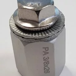 Qeridoo Polygon-Adapter 3/8x26 Shimano Nexus