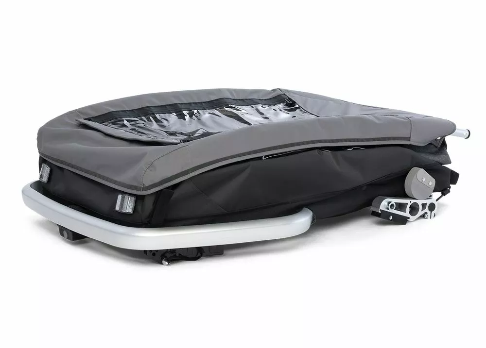 CROOZER Kid Keeke 2 Mountain Grey - Fahrradanhänger 7 CROOZER Kid Keeke 2 Mountain Grey - Fahrradanhänger – Bild 7