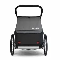 CROOZER Kid Keeke 2 Mountain Grey - Fahrradanhänger 11 CROOZER Kid Keeke 2 Mountain Grey - Fahrradanhänger -Croozer Verkäufe rot 0 7