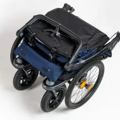 TFK Trends For Kids TFK Velo + Deichsel, Fahrradanhänger-Zwillingskinderwagen, Marine-schwarz 18 TFK Trends For Kids TFK Velo + Deichsel, Fahrradanhänger-Zwillingskinderwagen, Marine-schwarz -Croozer Verkäufe rs1384 t v2 s 334 folded 2 scr 54301 1200x800 1