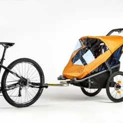 TFK Trends For Kids TFK Velo + Deichsel, Fahrradanhänger-Zwillingskinderwagen, Marine-schwarz 13 TFK Trends For Kids TFK Velo + Deichsel, Fahrradanhänger-Zwillingskinderwagen, Marine-schwarz -Croozer Verkäufe rs1386 t v2 s 334 bike 1 scr 54311 1200x800 1