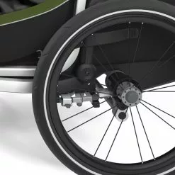 Thule Chariot Cab 2 Kinderanhänger 2023 -Croozer Verkäufe thule chariot cab cypress green 5