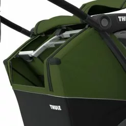 Thule Chariot Cab 2 Kinderanhänger 2023 -Croozer Verkäufe thule chariot cab cypress green 7