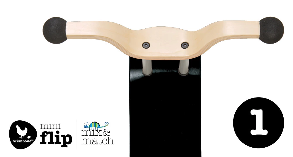 Wishbone Mini Flip Mix&Match Sitzfläche 1 Wishbone Mini Flip Mix&Match Sitzfläche