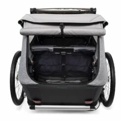 Croozer Kid Keeke 2 Kinderanhänger 19 Croozer Kid Keeke 2 Kinderanhänger -Croozer Verkäufe 121001620 croozer kid keeke 2 kofferraum stone grey 2020 web 1000 x 1000