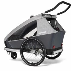 Croozer Kid Keeke 2 Kinderanhänger 22 Croozer Kid Keeke 2 Kinderanhänger -Croozer Verkäufe 121001620 croozer kid keeke 2 seite 02 stone grey 2020 web 1000 x 1000