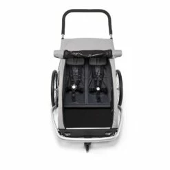 Croozer Kid Keeke 2 Kinderanhänger 23 Croozer Kid Keeke 2 Kinderanhänger -Croozer Verkäufe 121001620 croozer kid keeke 2 sitz stone grey 2020 web 1000 x 1000