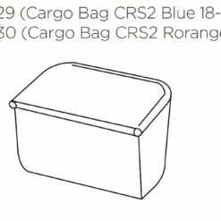 Thule Chariot Cross 2 Ersatzteil Cargo Bag-CRS2-Blue 18-X