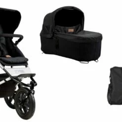 Mountain Buggy Terrain 2018 Onyx Incl. Babyschale Und Elterntasche