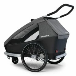 CROOZER Kid Keeke 2 Mountain Grey - Fahrradanhänger -Croozer Verkäufe rot 0 2cff67