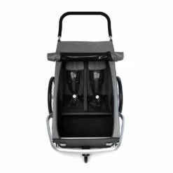 CROOZER Kid Keeke 2 Mountain Grey - Fahrradanhänger -Croozer Verkäufe rot 0 6e1f32
