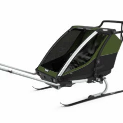 Thule Chariot Cab 2 Kinderanhänger 2023 -Croozer Verkäufe thule chariot cab cypress green 11