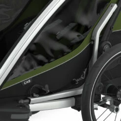 Thule Chariot Cab 2 Kinderanhänger 2023 -Croozer Verkäufe thule chariot cab cypress green 12