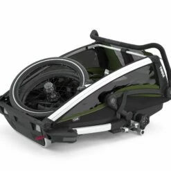 Thule Chariot Cab 2 Kinderanhänger 2023 -Croozer Verkäufe thule chariot cab cypress green 2