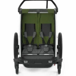 Thule Chariot Cab 2 Kinderanhänger 2023 -Croozer Verkäufe thule chariot cab cypress green 3