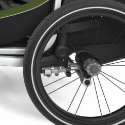 Thule Chariot Cab 2 Kinderanhänger 2023 -Croozer Verkäufe thule chariot cab cypress green 5